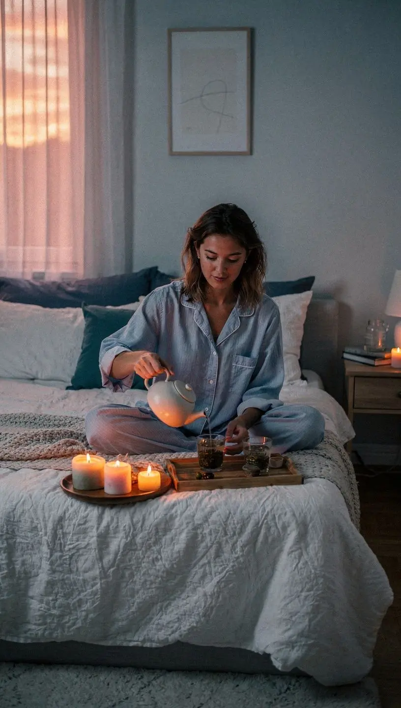 Medinis arbatinukas su garuojančia arbata, pabrėžiantis natūralų ir tradicinį arbatos gėrimo būdą.